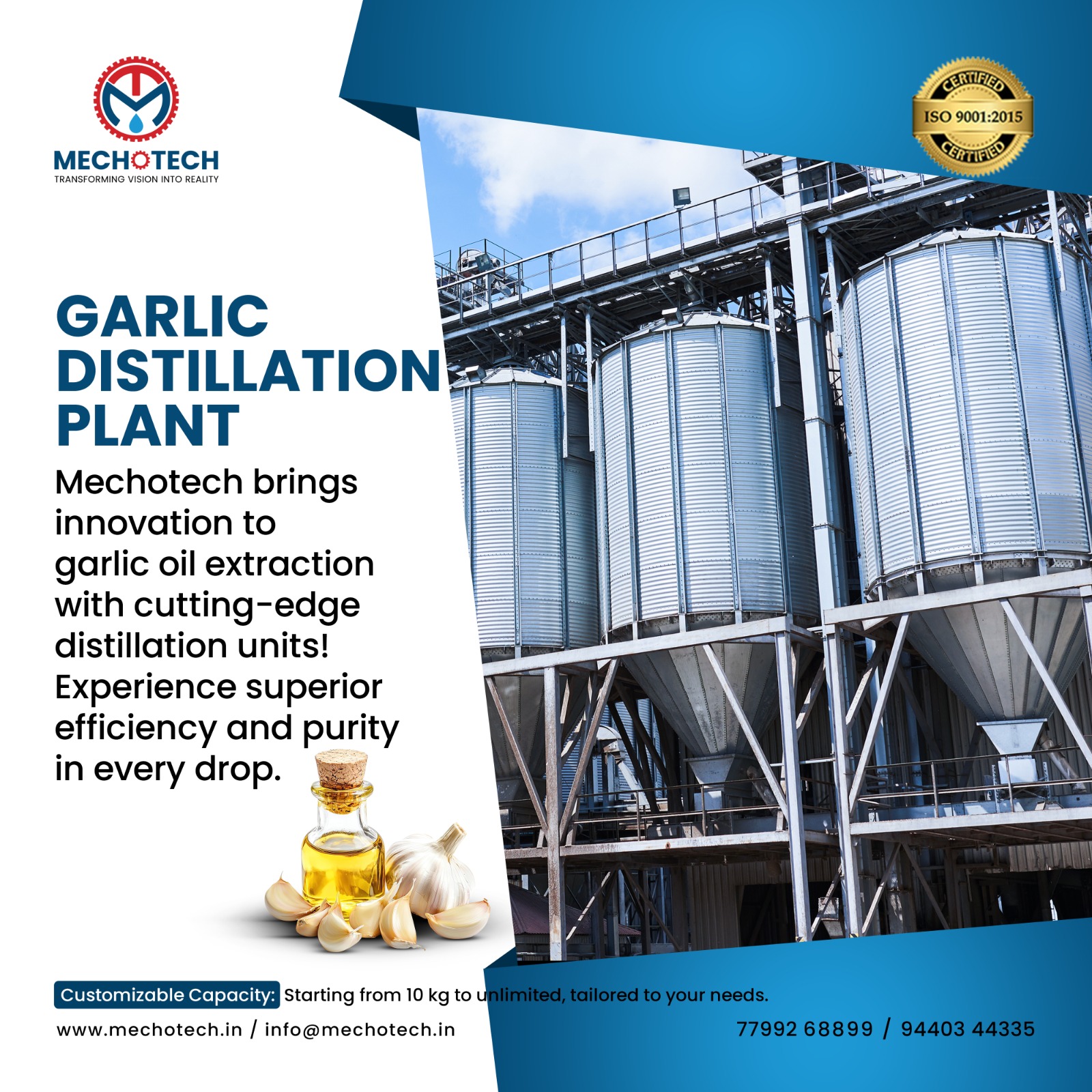 curcumin solvent extraction plant